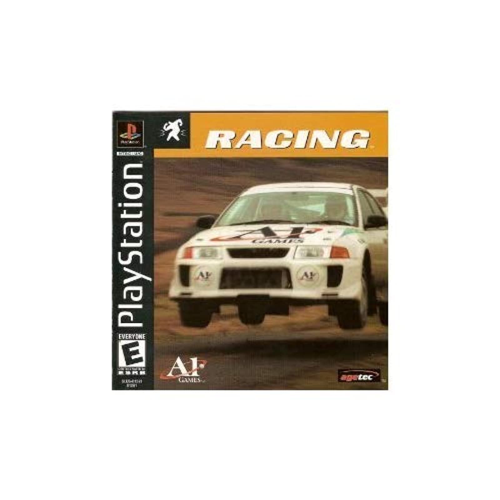 Racing PS1 PlayStation 1 + Reg Card - Like New