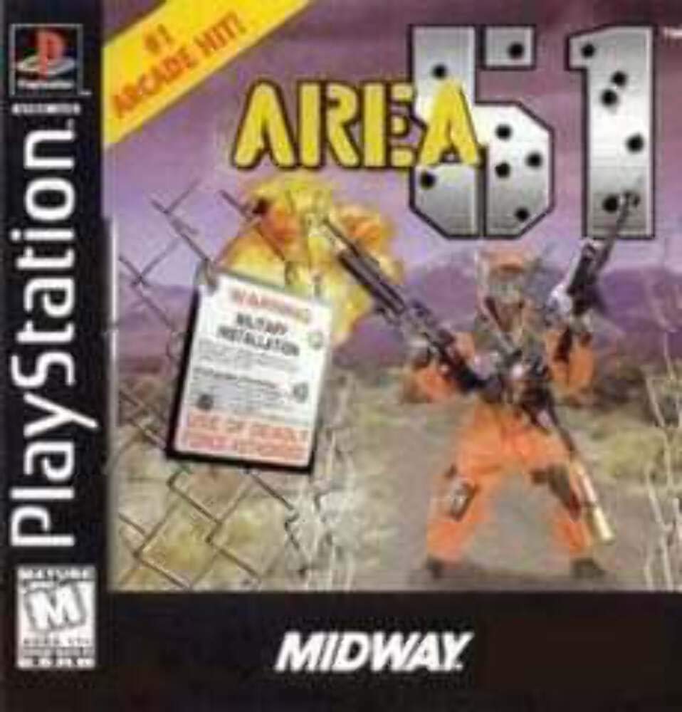 Area 51 PS1 PlayStation 1 - Like New