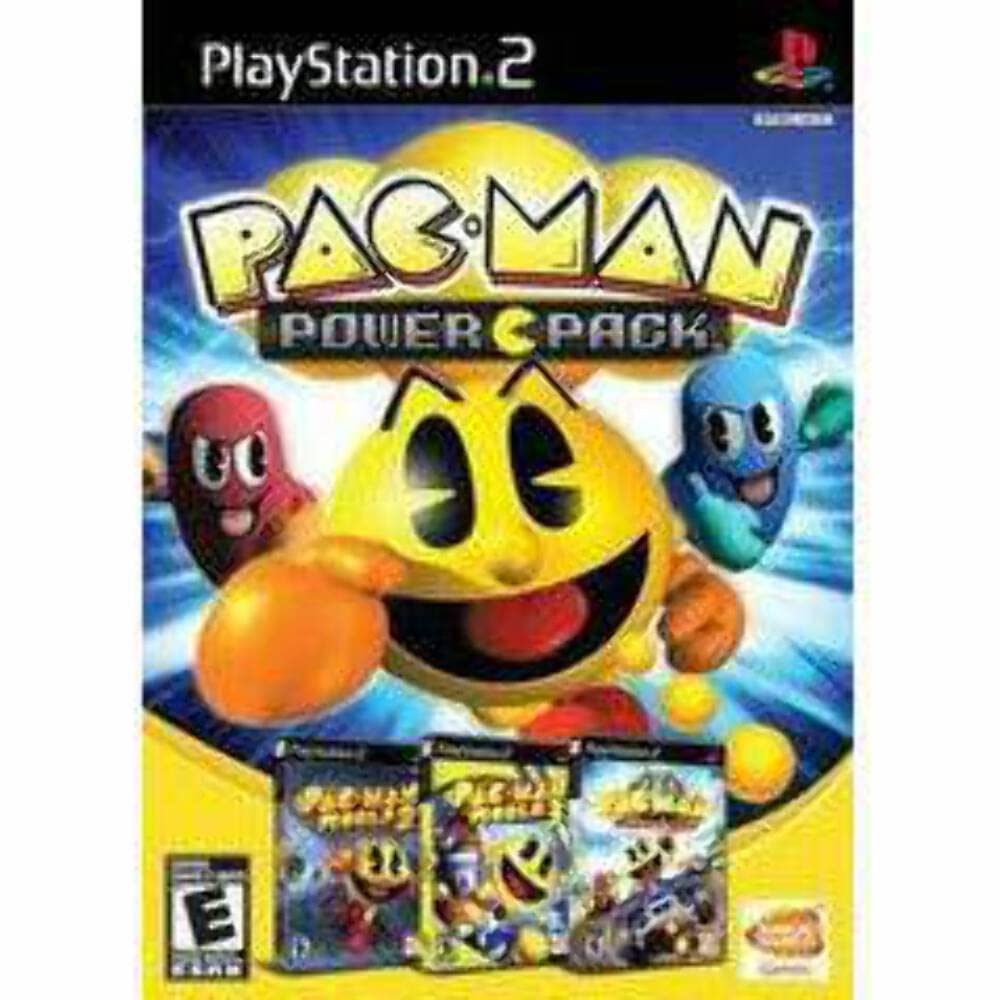 Pac-Man Power Pack PS2 PlayStation 2 - Like New