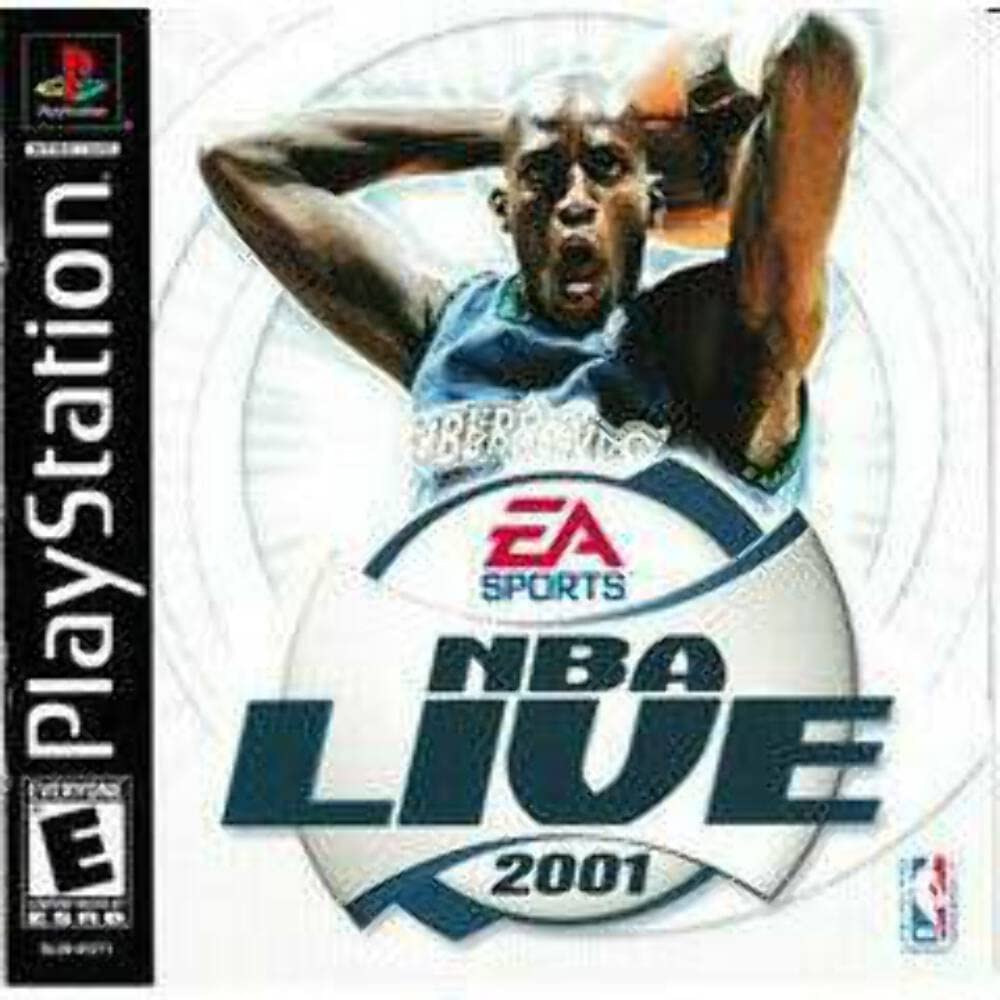NBA Live 2001 PS1 PlayStation 1 + Reg Card Complete - Excellent