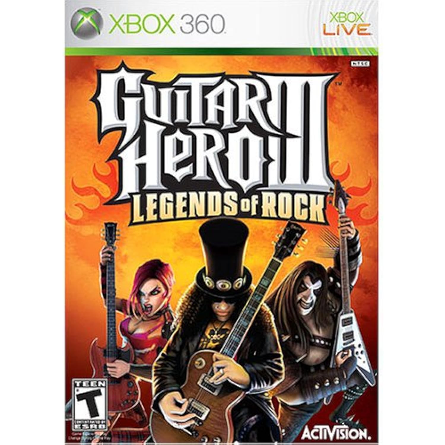 Guitar Hero III Legends of Rock Xbox 360 DD/NM - Very Good