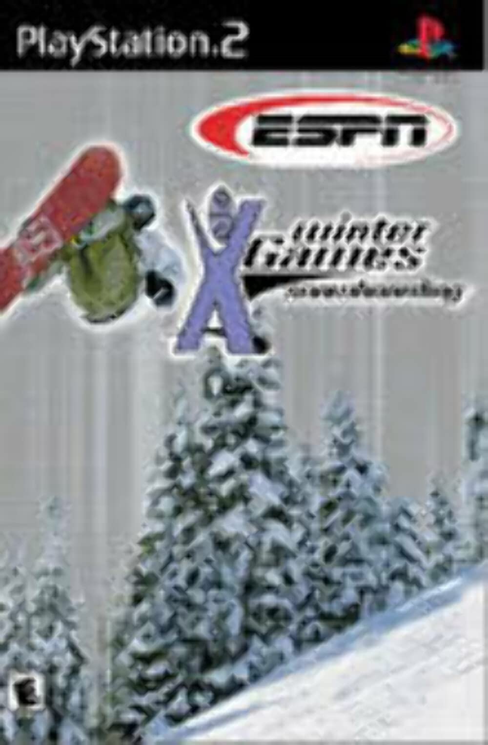 ESPN Winter X-Games Snowboarding PS2 PlayStation 2 + Reg Card - Like New