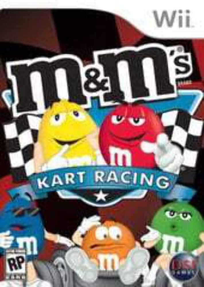 M&Ms Kart Racing Nintendo Wii Complete - Excellent