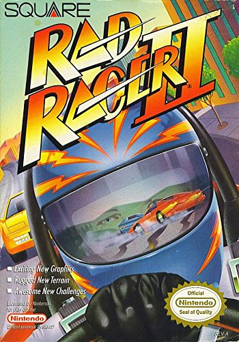 Rad Racer 2 Nintendo NES Cartridge Only Authentic / Tested - Very Good