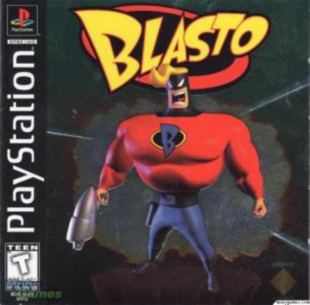 Blasto PS1 PlayStation 1 MD/DD Complete CIB - Very Good