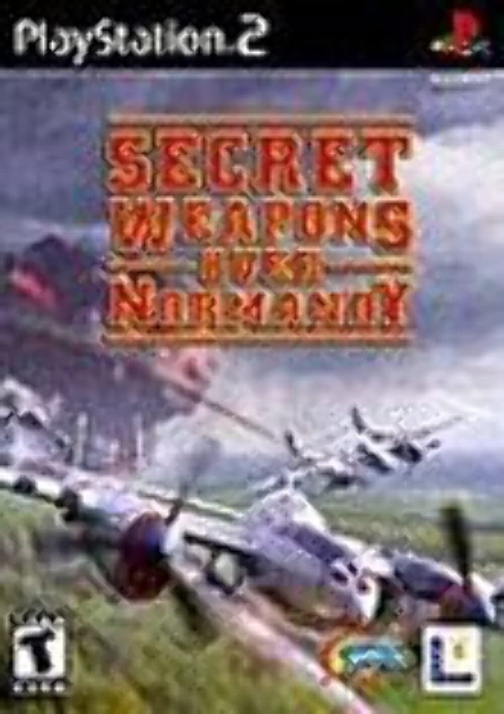 Secret Weapons Over Normandy PS2 PlayStation 2 + Reg Card - Like New