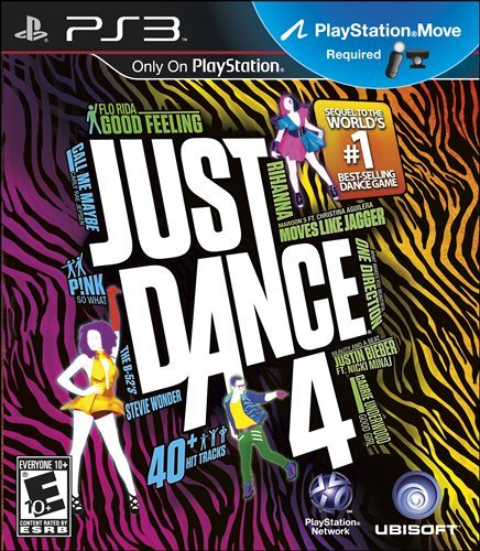 Just Dance 4 PS3 PlayStation 3 AD Complete CIB - Very Good