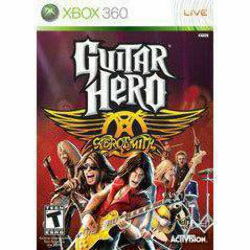 Guitar Hero Aerosmith Xbox 360 Complete - Excellent