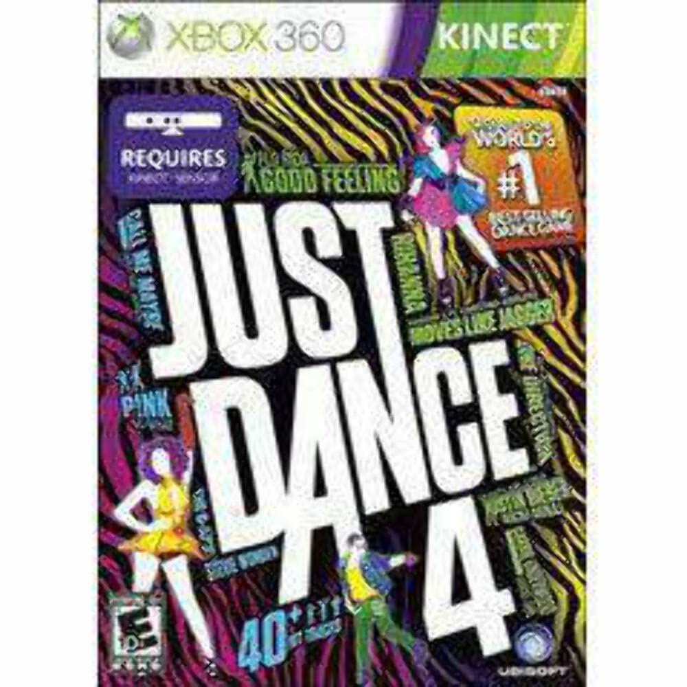 Just Dance 4 Xbox 360 Complete - Excellent