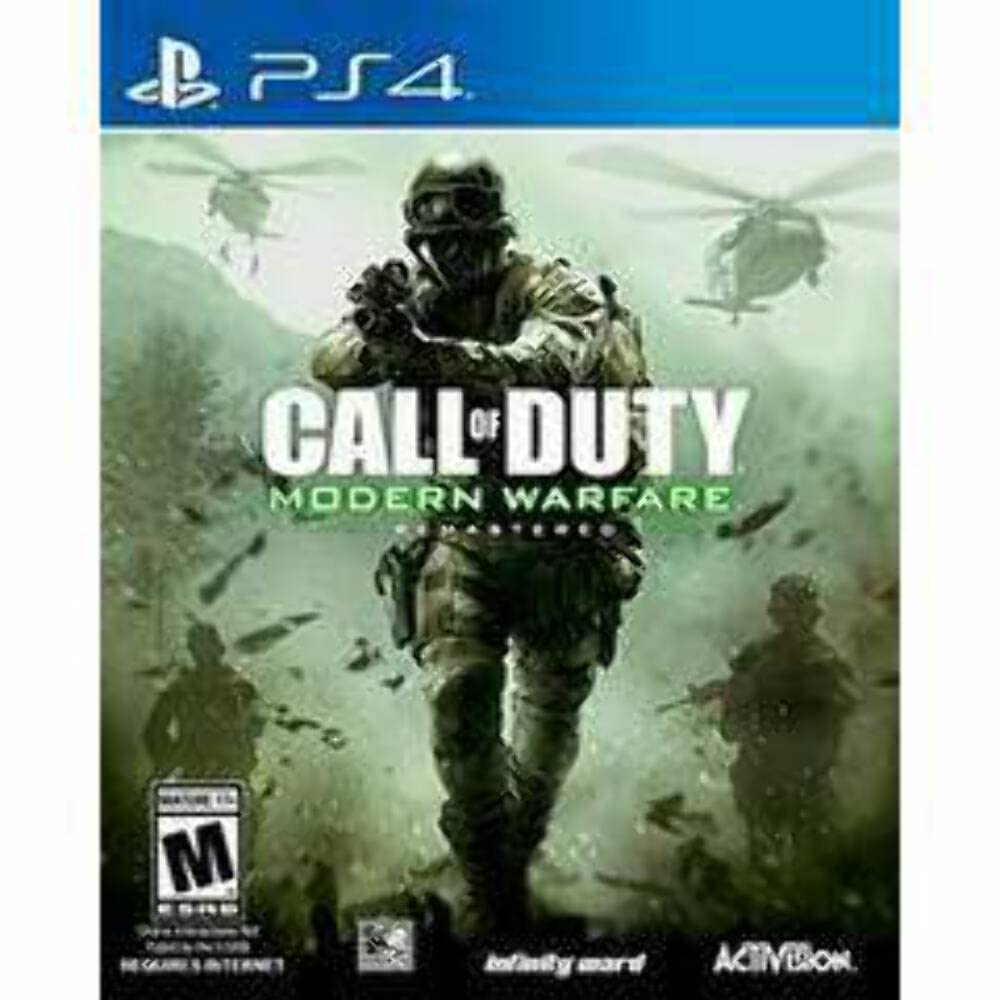 Call of Duty Modern Warfare Remastered PS4 PlayStation 4 Complete - Excellent