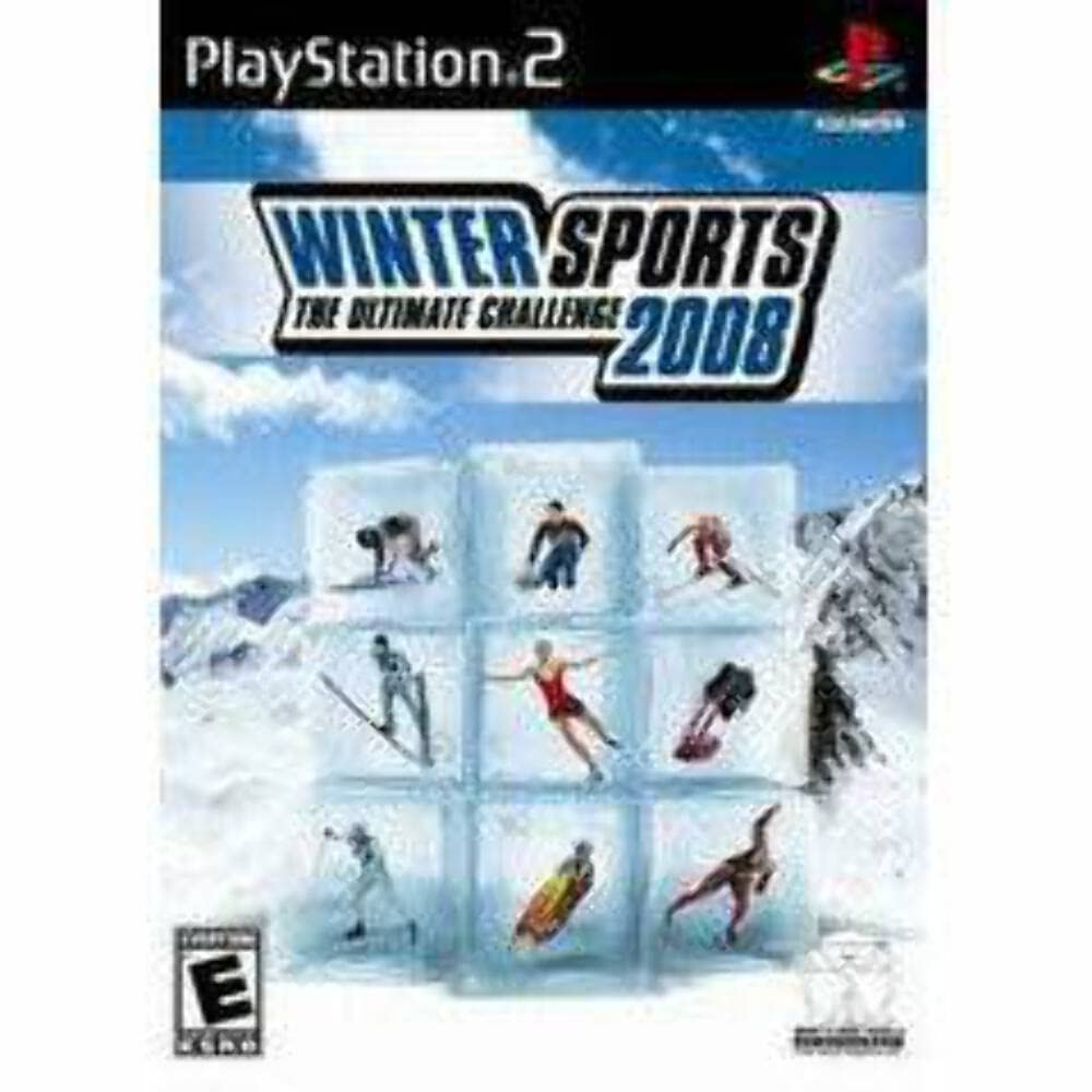 Winter Sports 2008 The Ultimate Challenge PS2 PlayStation 2 AD Complete CIB - Very Good