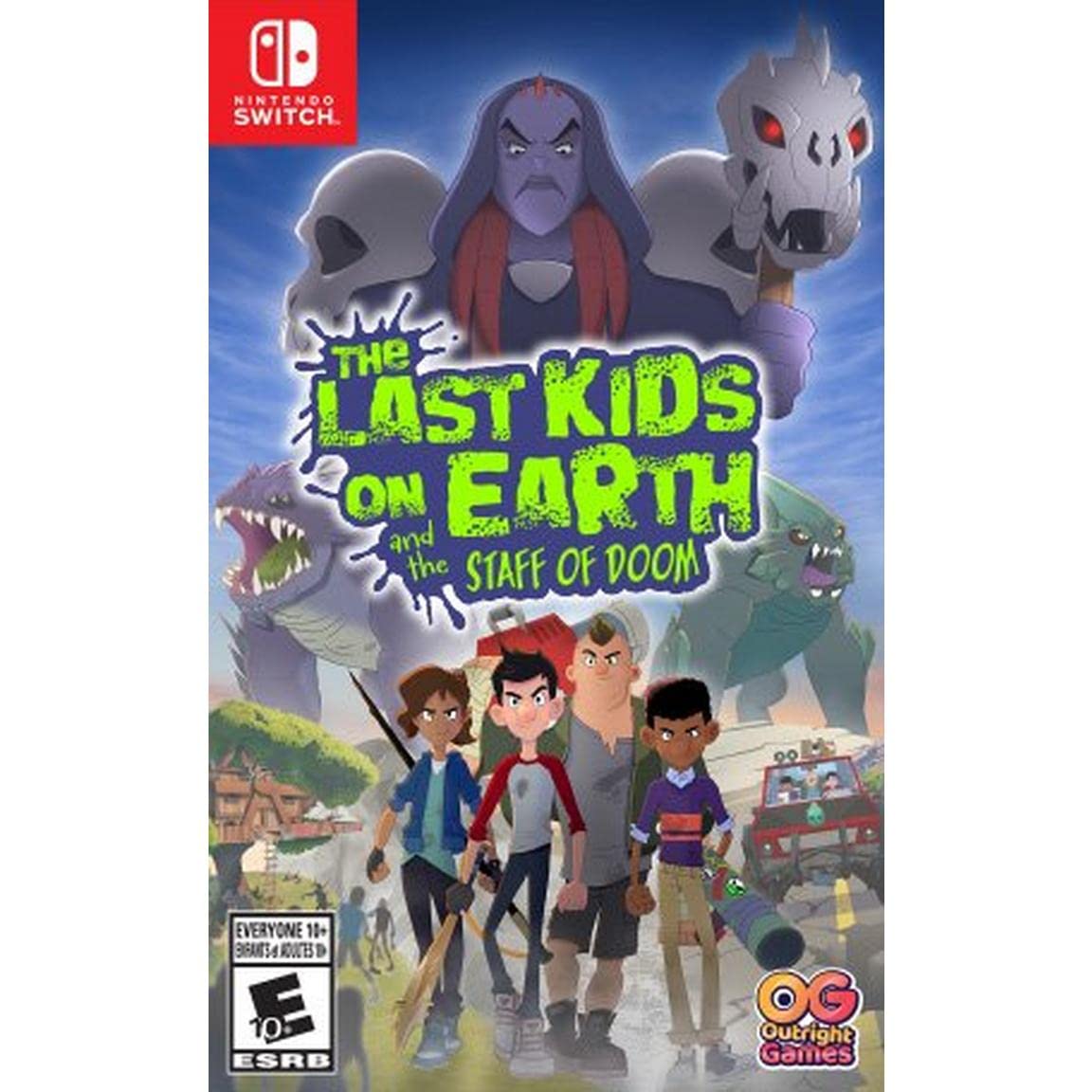 The Last Kids On Earth and the Staff of Doom Nintendo Switch - Like New