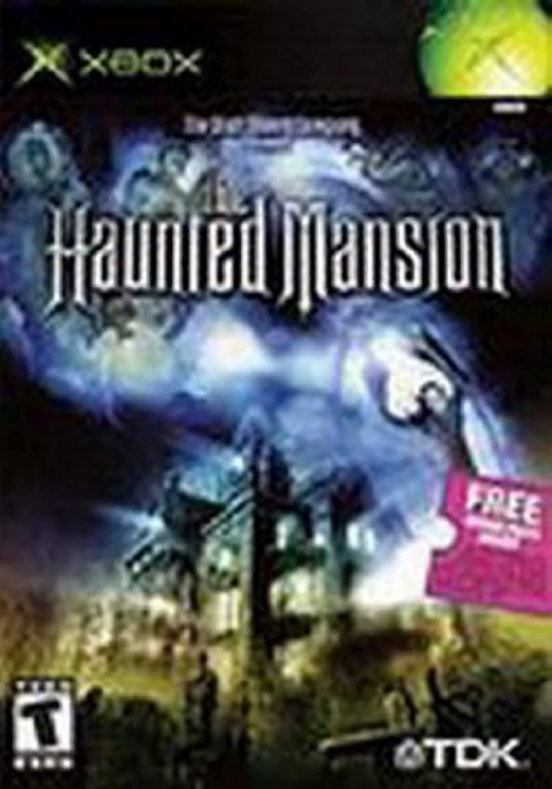 Haunted Mansion Xbox MD Complete CIB - Very Good