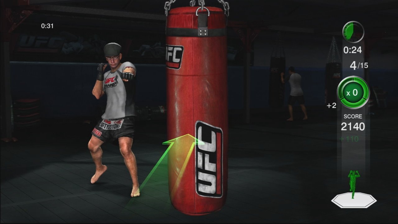 UFC Personal Trainer Xbox 360 AD/MD Complete CIB - Very Good