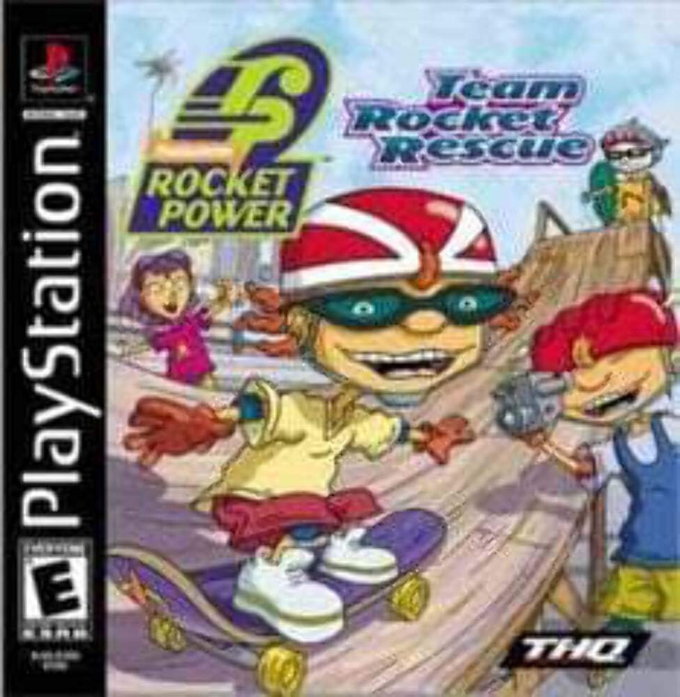 Rocket Power Team Rocket Rescue PS1 PlayStation 1 - Very Good