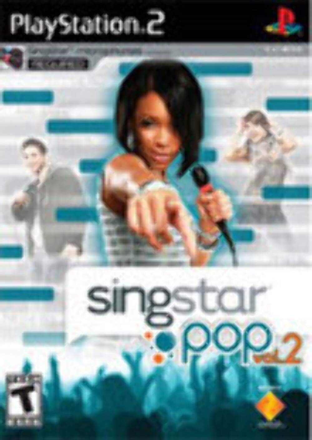 SingStar Pop Vol. 2 PS2 PlayStation 2 + Reg Card - Like New