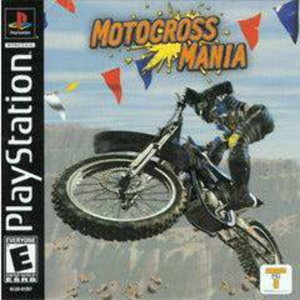 Motocross Mania PS1 PlayStation 1 AD - Very Good