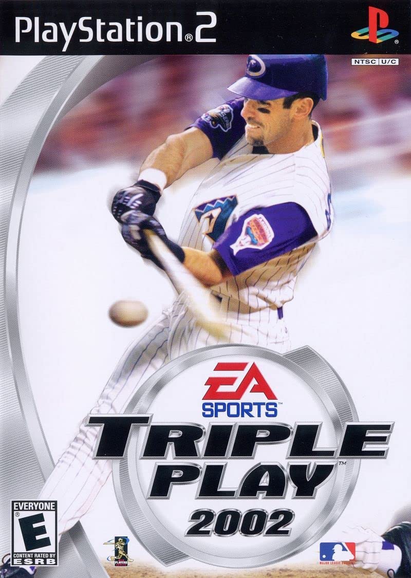 Triple Play 2002 + Reg Card PS2 PlayStation 2 AD Complete CIB - Very Good