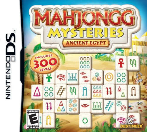 Mahjong Mysteries Ancient Egypt Nintendo DS Complete - Excellent