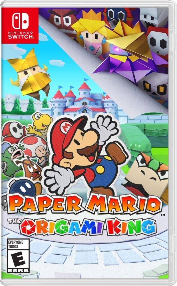 Paper Mario The Origami King Nintendo Switch - Like New