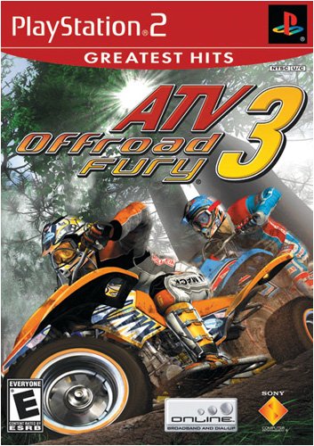 ATV Offroad Fury 3 Greatest Hits PS2 PlayStation 2 AD Complete CIB - Very Good