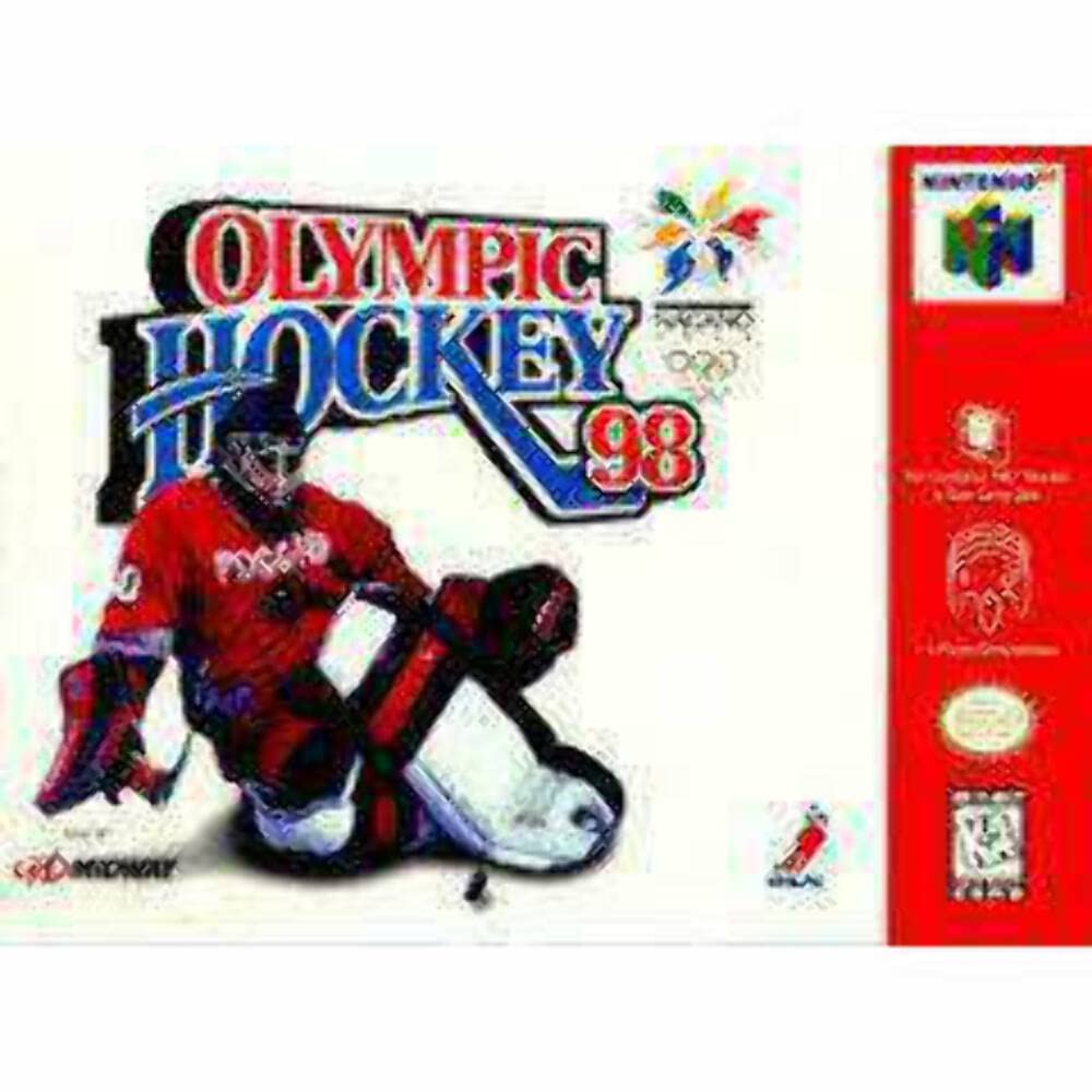 Olympic Hockey '98 Nintendo 64 N64 Cartridge Only Authentic / Tested - Very Good