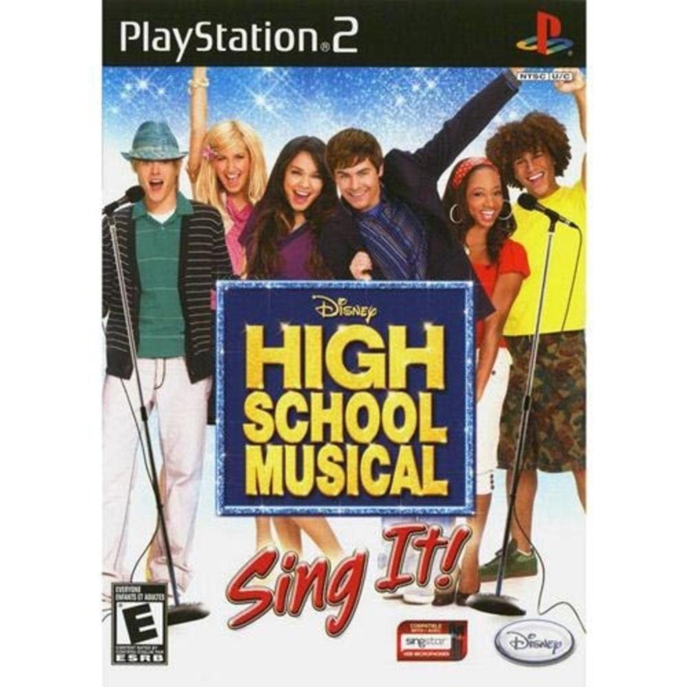 High School Musical Sing it + Reg Card PS2 PlayStation 2 AD - Very Good