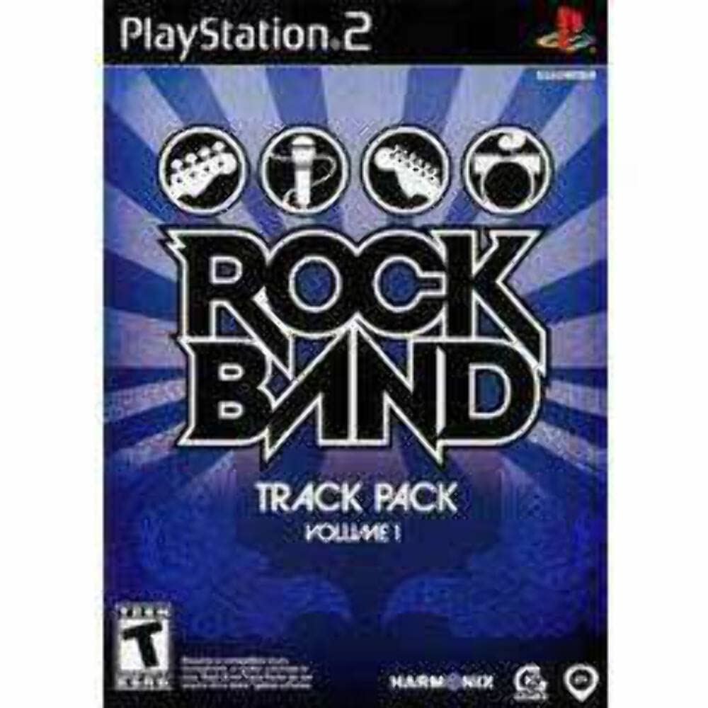 Rock Band Track Pack Vol. 1 PS2 PlayStation 2 MD Complete CIB - Very Good