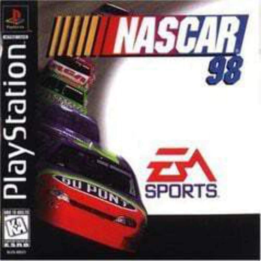 NASCAR 98 PS1 PlayStation 1 Complete - Excellent