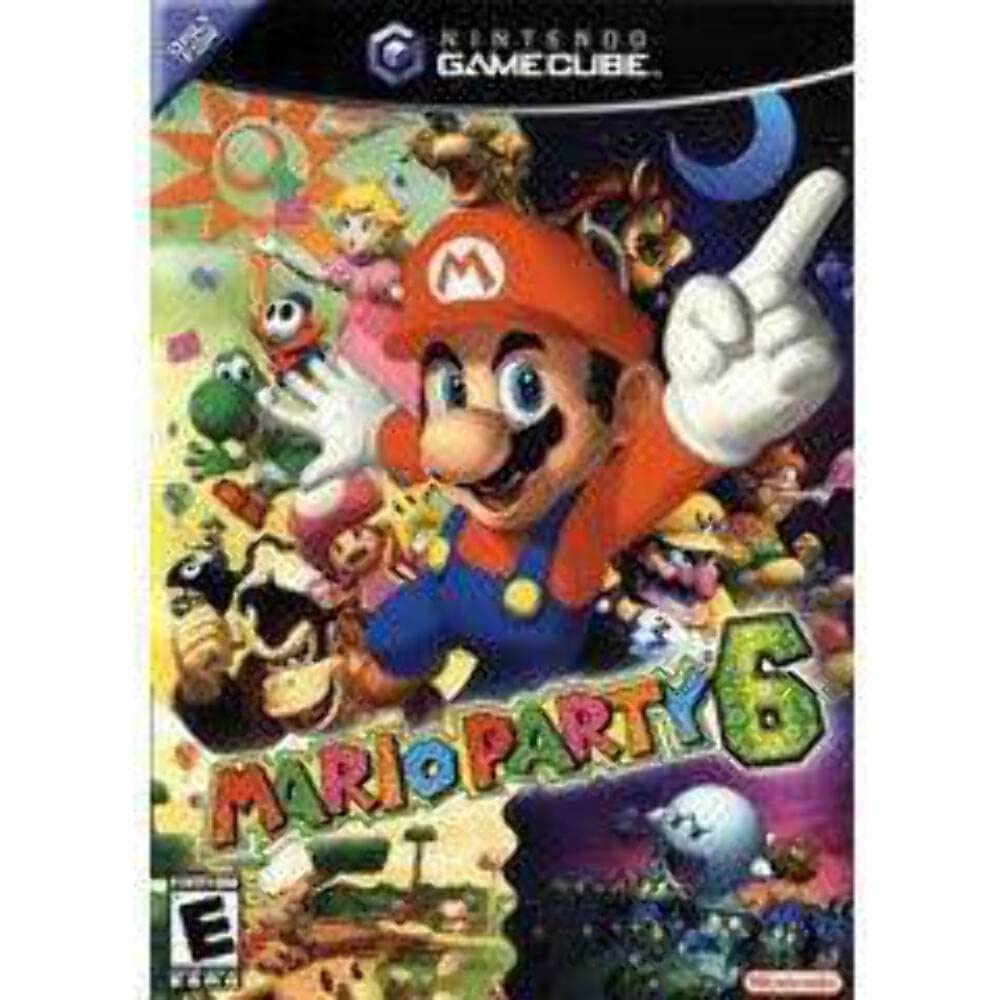 Mario Party 6 Nintendo Gamecube AD/NM - Very Good
