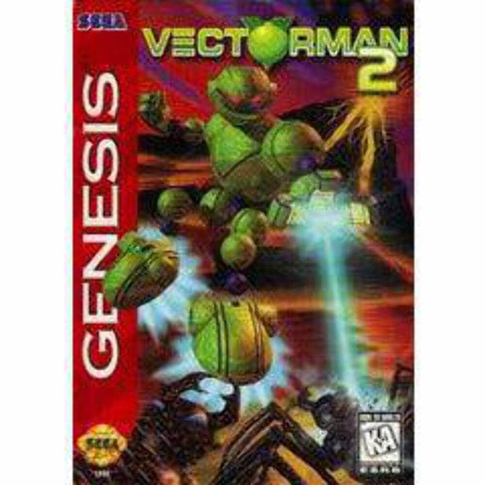 Vectorman 2 Sega Genesis Boxed + Reg Card - Like New