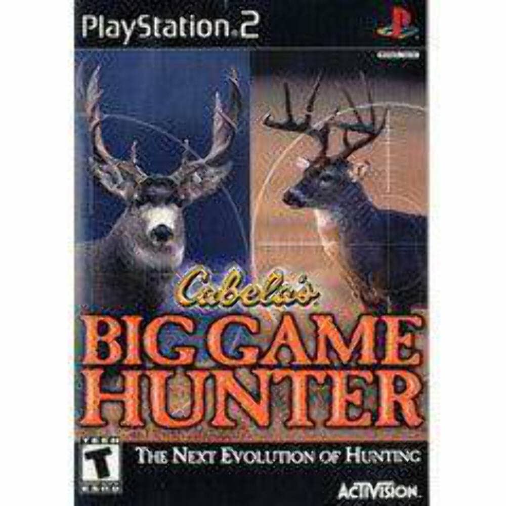Cabela's Big Game Hunter PS2 PlayStation 2 GH - Very Good