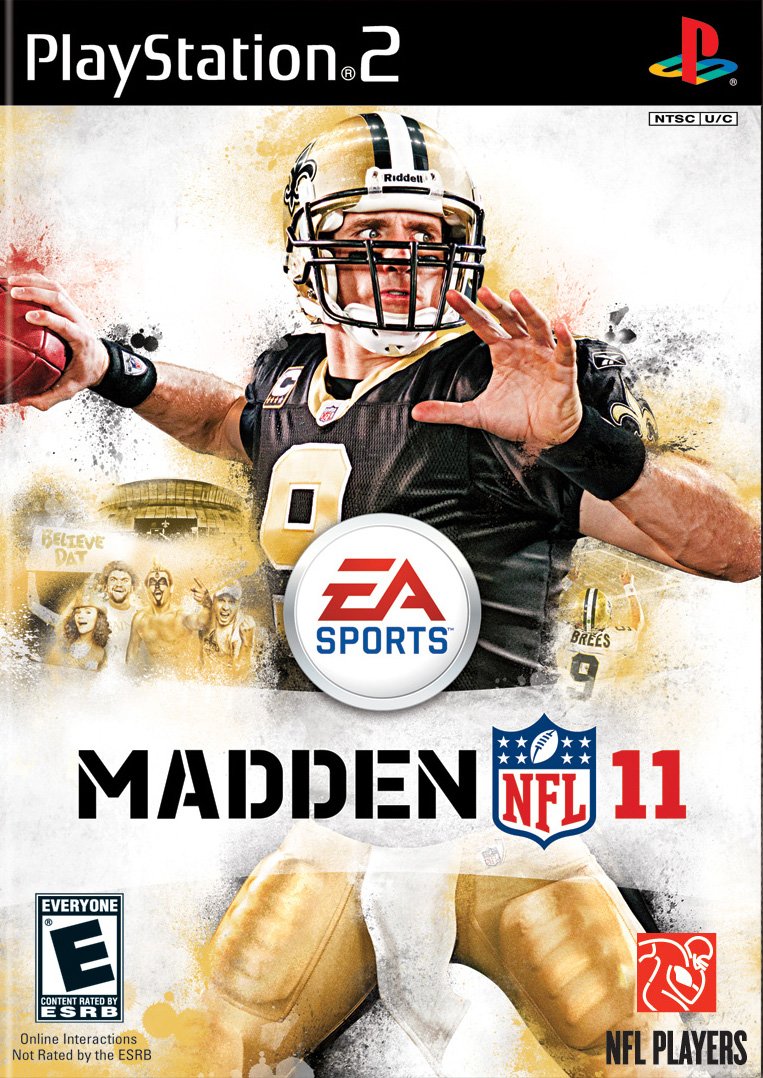 Madden NFL 11 PS2 PlayStation 2 - Like New