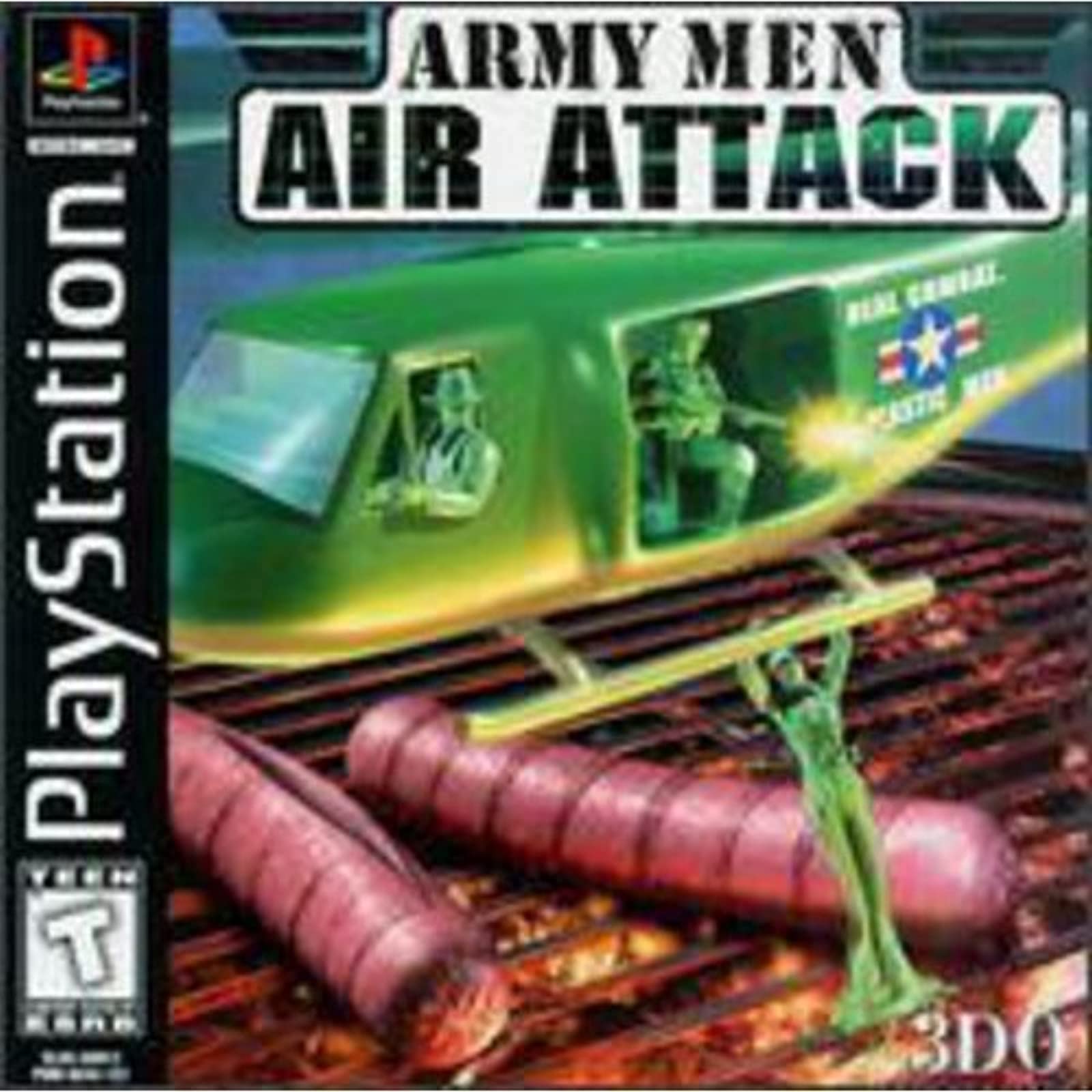 Army Men Air Attack PS1 PlayStation 1 + Reg Card - Like New