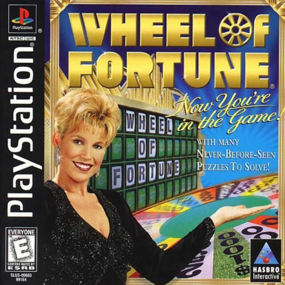 Wheel of Fortune PS1 PlayStation 1 Complete - Excellent