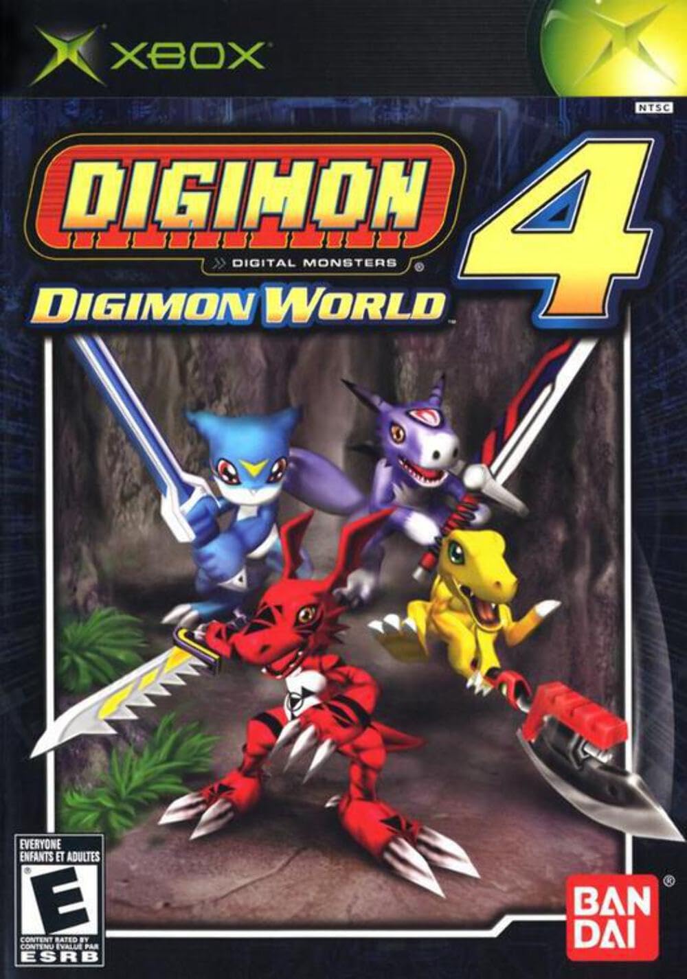 Digimon World 4 Xbox AD/NM - Very Good