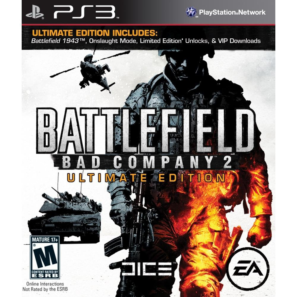 Battlefield Bad Company 2 Ultimate Edition PS3 PlayStation 3 - Very Good
