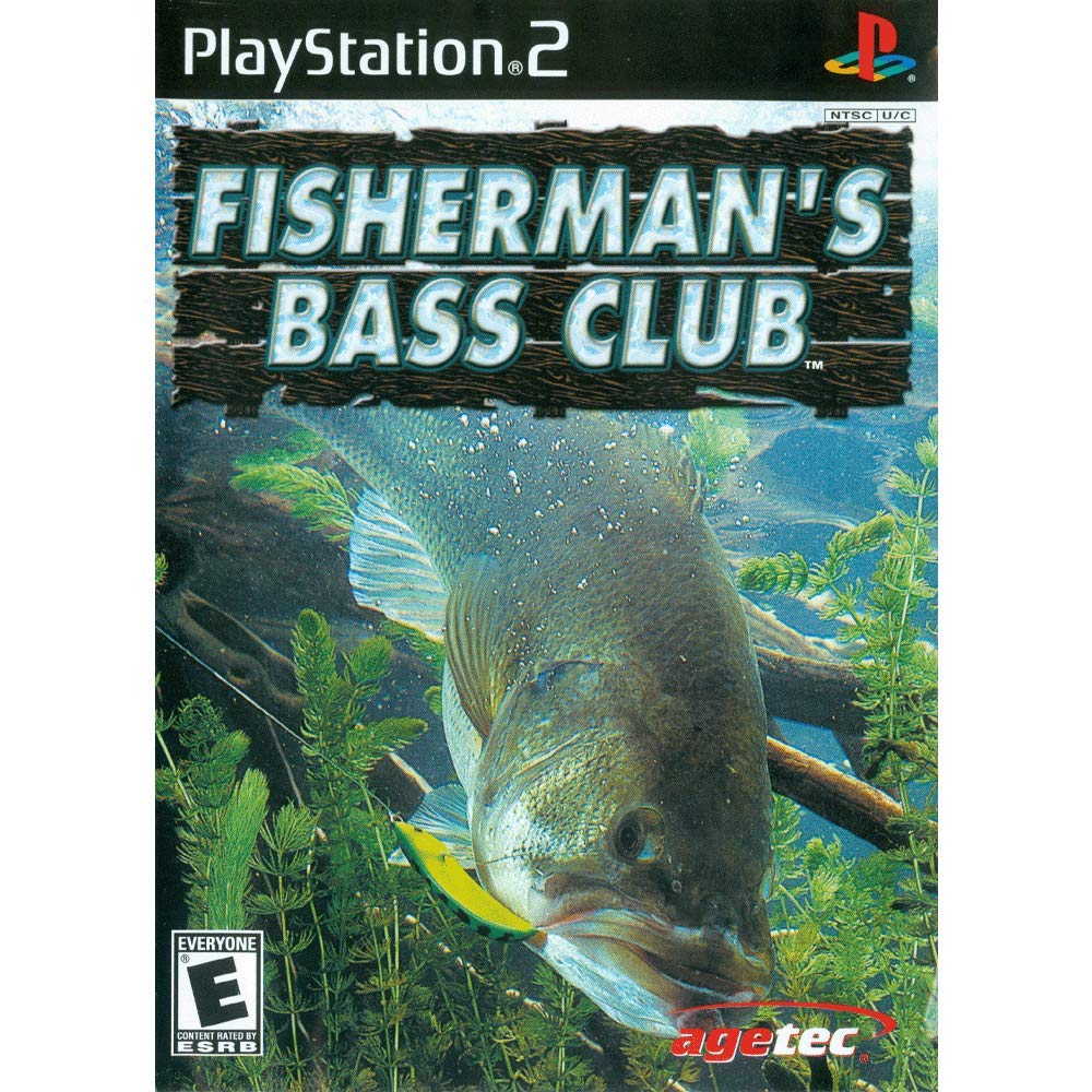 Fisherman's Bass Club PlayStation 2 PS2 + Reg Card Complete - Excellent