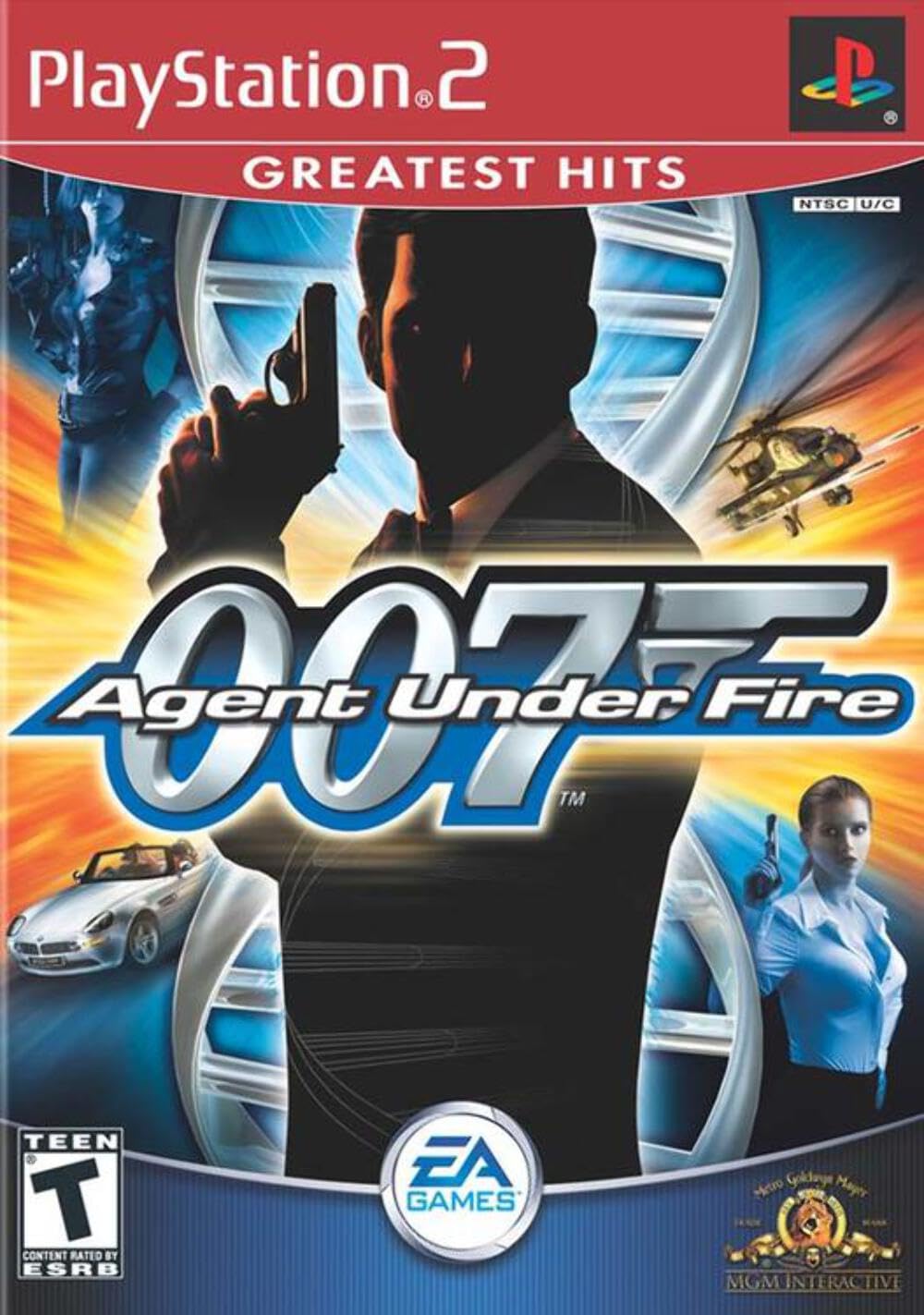 James Bond 007 Agent Under Fire PS2 PlayStation 2 GH + Reg Complete - Excellent