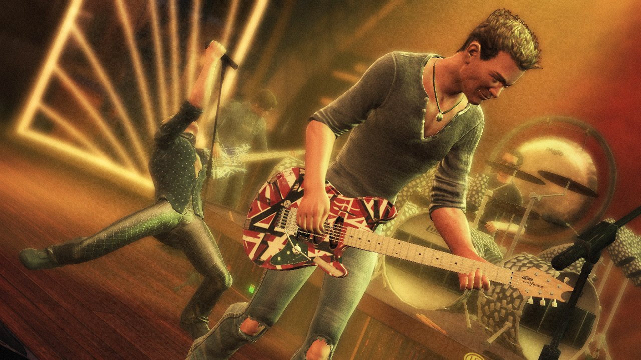 Guitar Hero Van Halen PS2 PlayStation 2 AD Complete CIB - Very Good