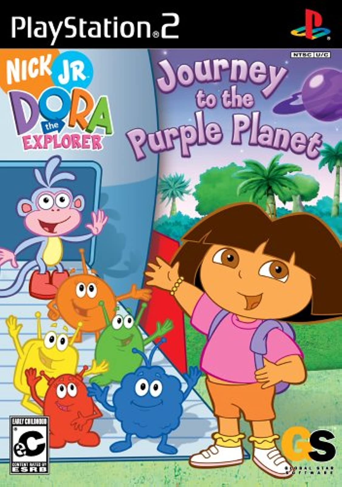 Dora the Explorer Journey to the Purple Planet PS2 PlayStation 2 - Very Good