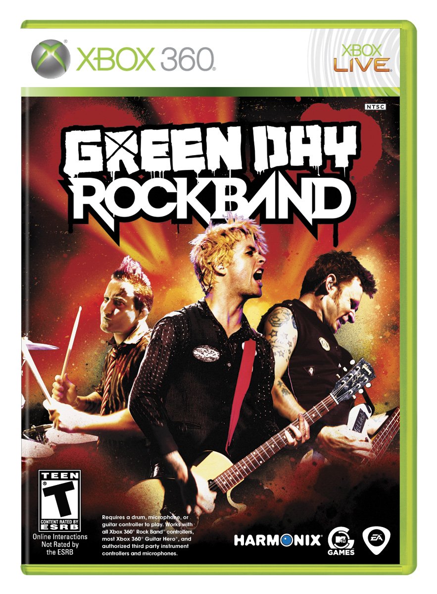 Green Day Rock Band Xbox 360 - Like New
