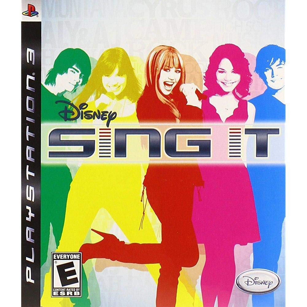 Disney Sing It PS3 PlayStation 3 - Like New