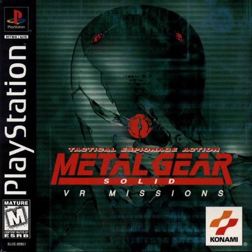 Metal Gear Solid VR Missions PS1 PlayStation 1 + Reg Card Complete - Excellent