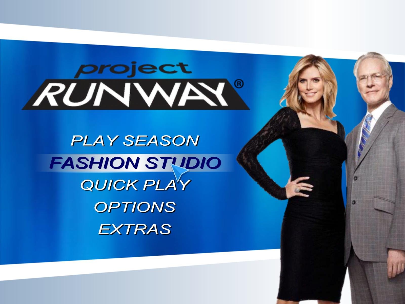 Project Runway Nintendo Wii AD Complete CIB - Very Good