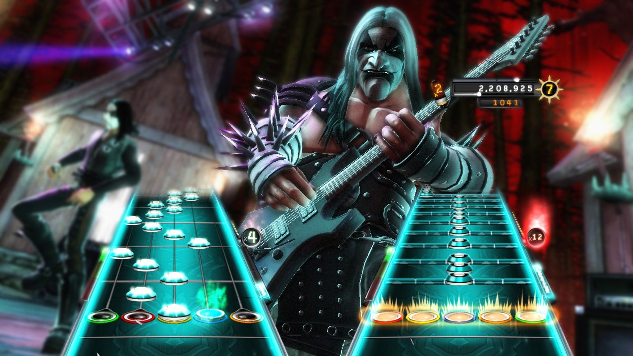 Guitar Hero Warriors of Rock Nintendo Wii Complete - Excellent