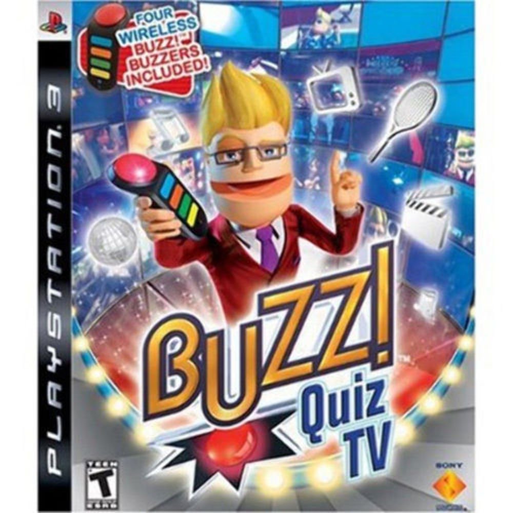 Buzz! Quiz TV - PS3 PlayStation 3 Software Only - Very Good