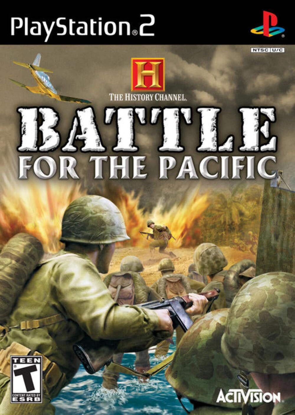 History Channel Battle For the Pacific PS2 PlayStation 2 Complete - Excellent