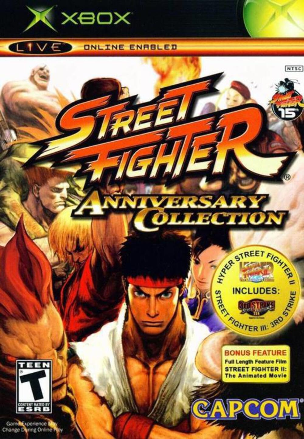 Street Fighter Anniversary Collection Xbox - Like New