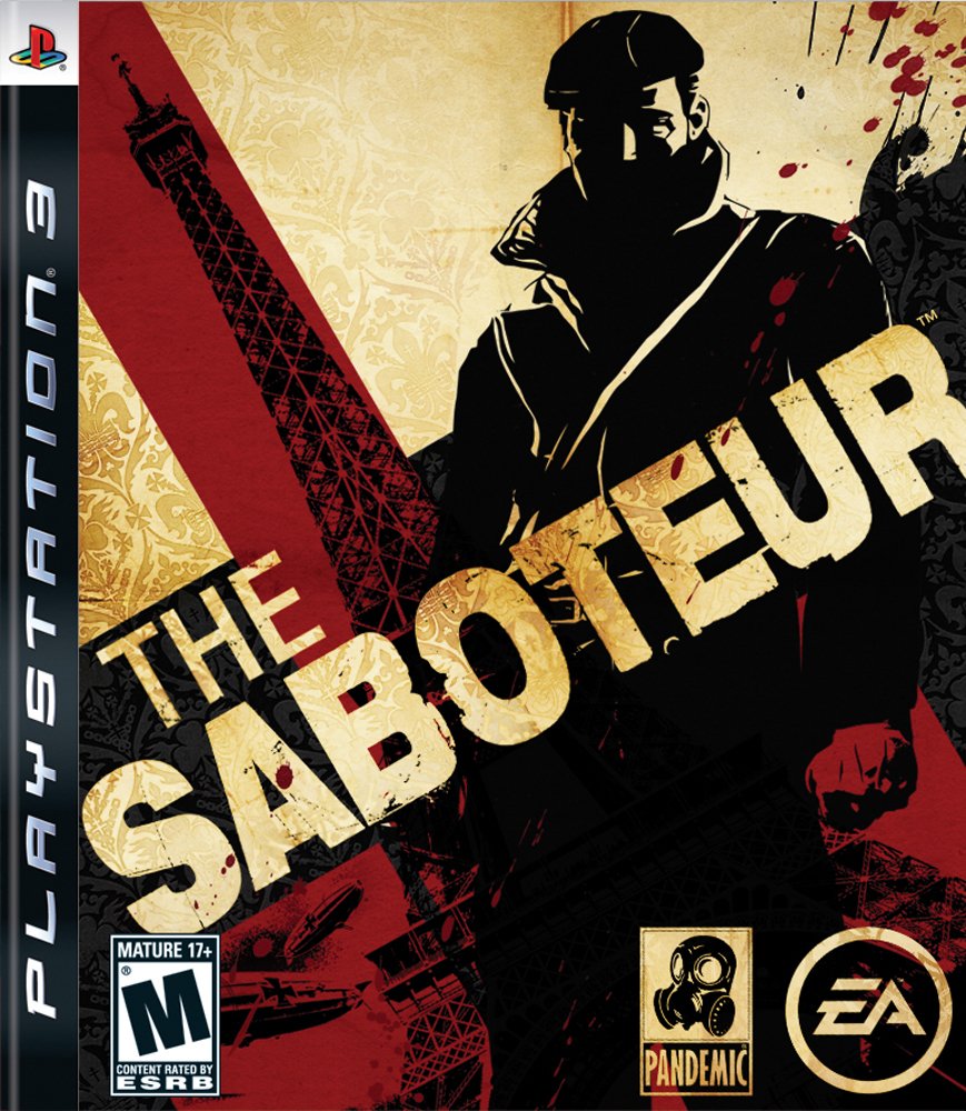 The Saboteur PS3 PlayStation 3 - Very Good